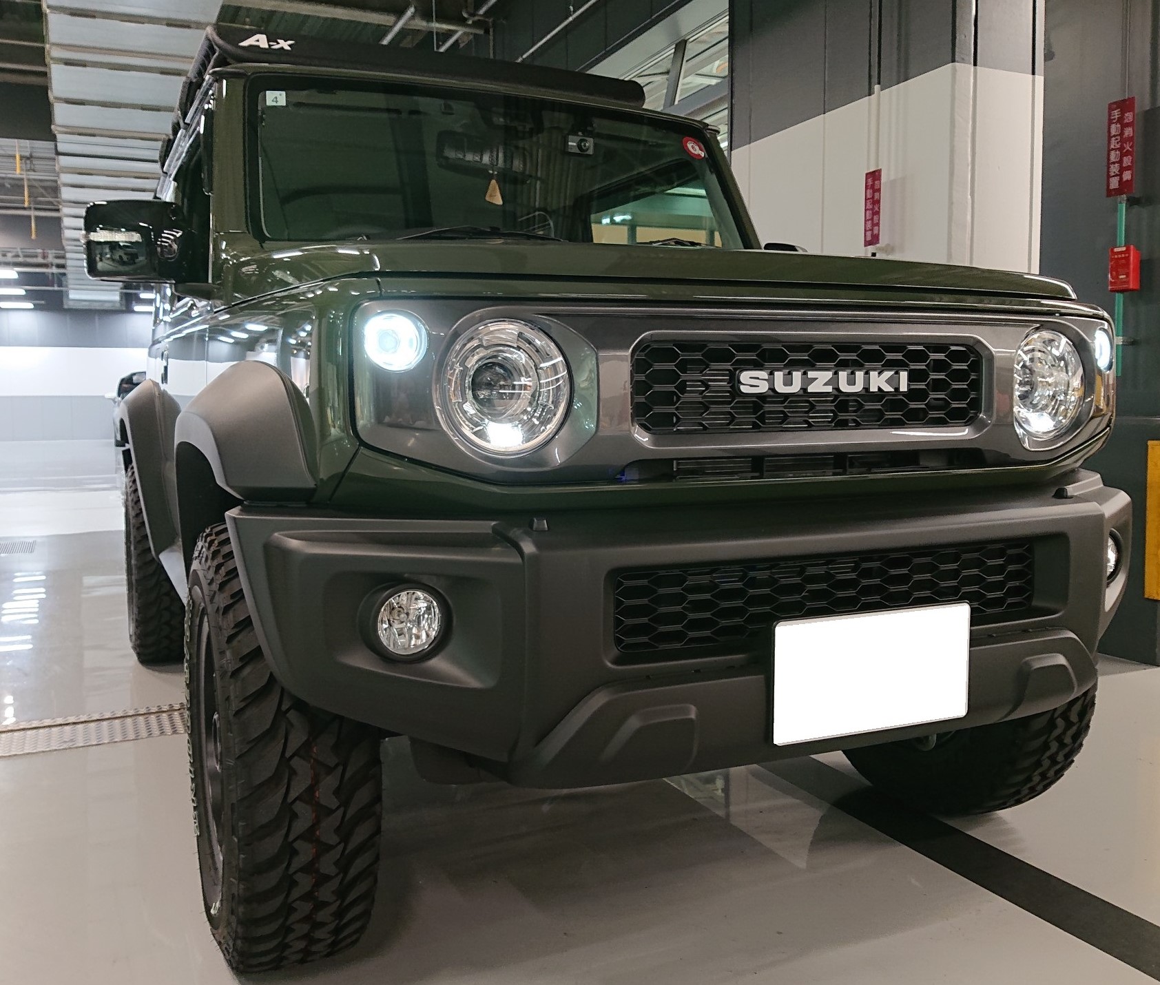 ジムニーシエラ ×LEDウィンカー＋サイドマーカー＋ハイマウント交換 