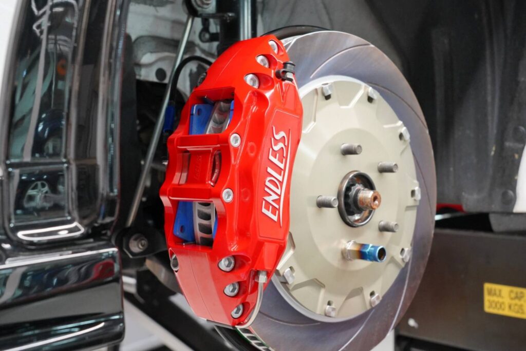 エンドレス 6POT & Racing4 キャリパー前後セット インプレッサ GDB アプライドF・G 345×32 / 332×30 ECAXGDBF(新品番ECZAXGDBF） エンドレス 6POT \u0026 Racing4 キャリパー前後セット インプレッサ GDB