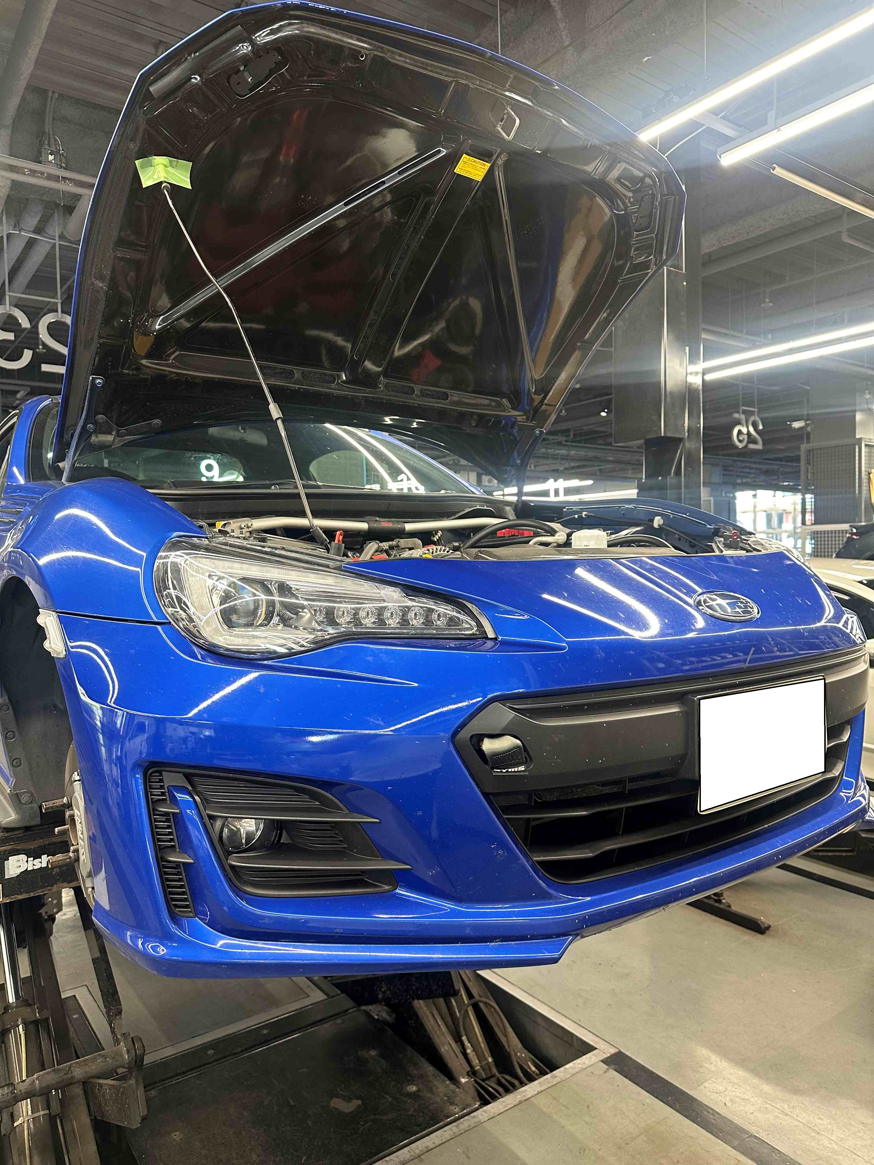 BRZにエンドレスキャリパー