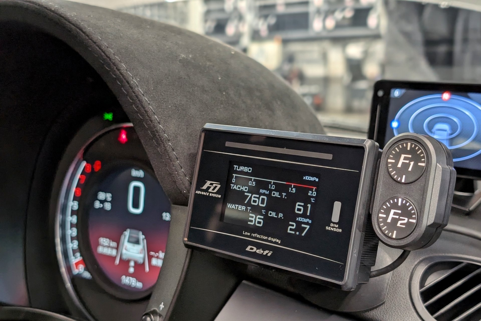 ABARTH F595CにDefi ADVANCE FD