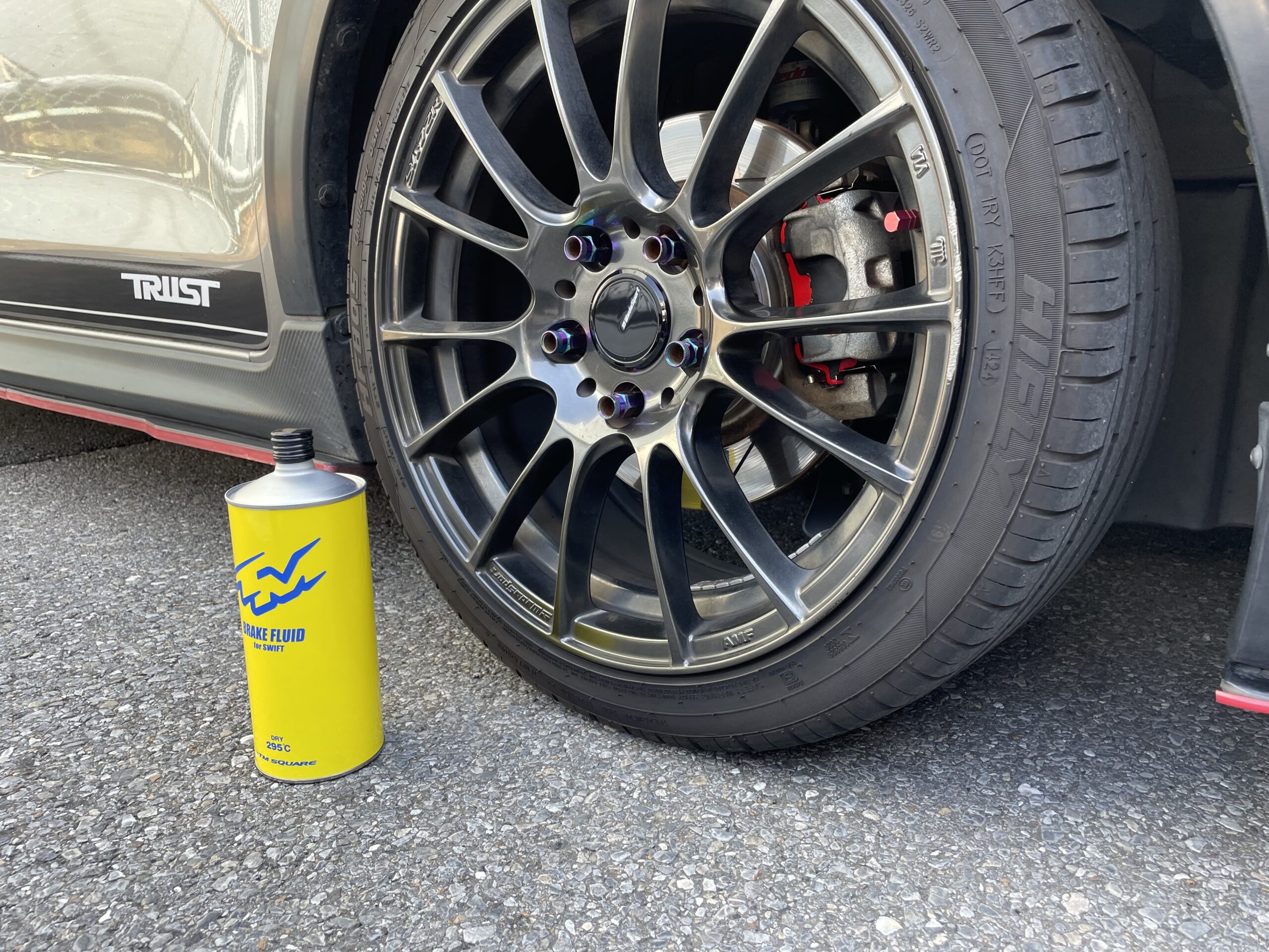 ZC33Sスイフトスポーツ ブレーキメンテナンス