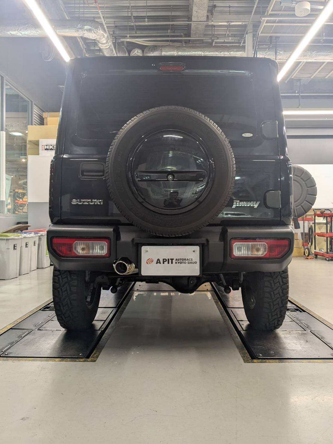 JB64 JIMNY × SHOWA GARAGE Links Muffler 静音タイプ