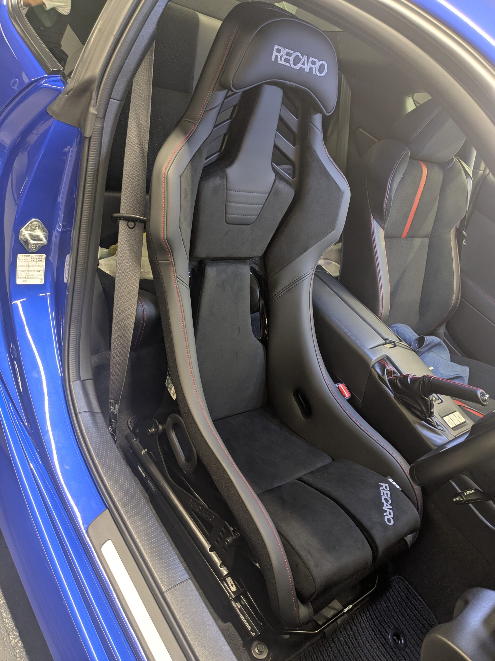 BRZ×RECARO　RSS/ASMリミテッド