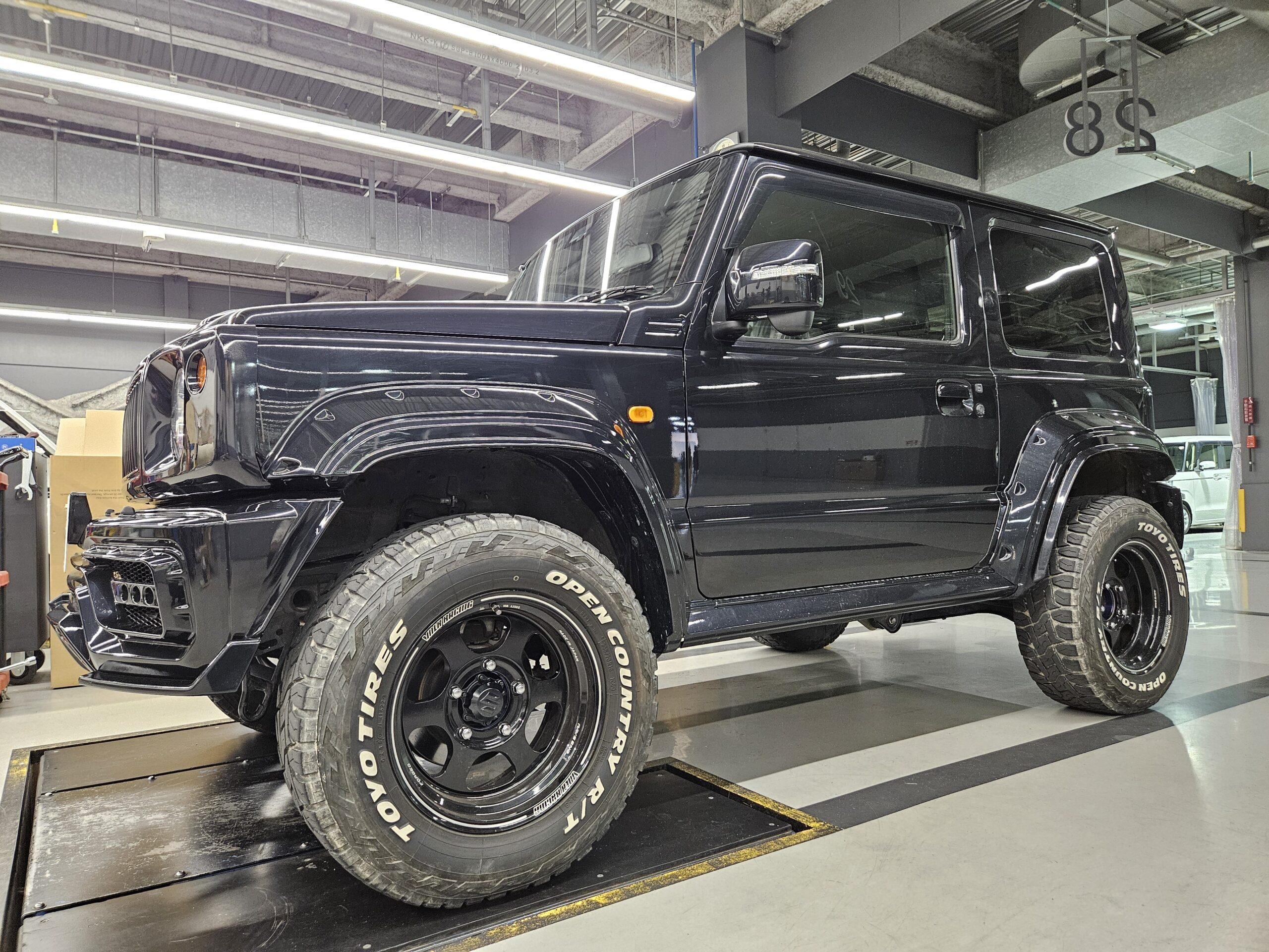 JB74 JIMNY × GReddy ボルトオンターボキット with クロスエキゾースト G-STYLE