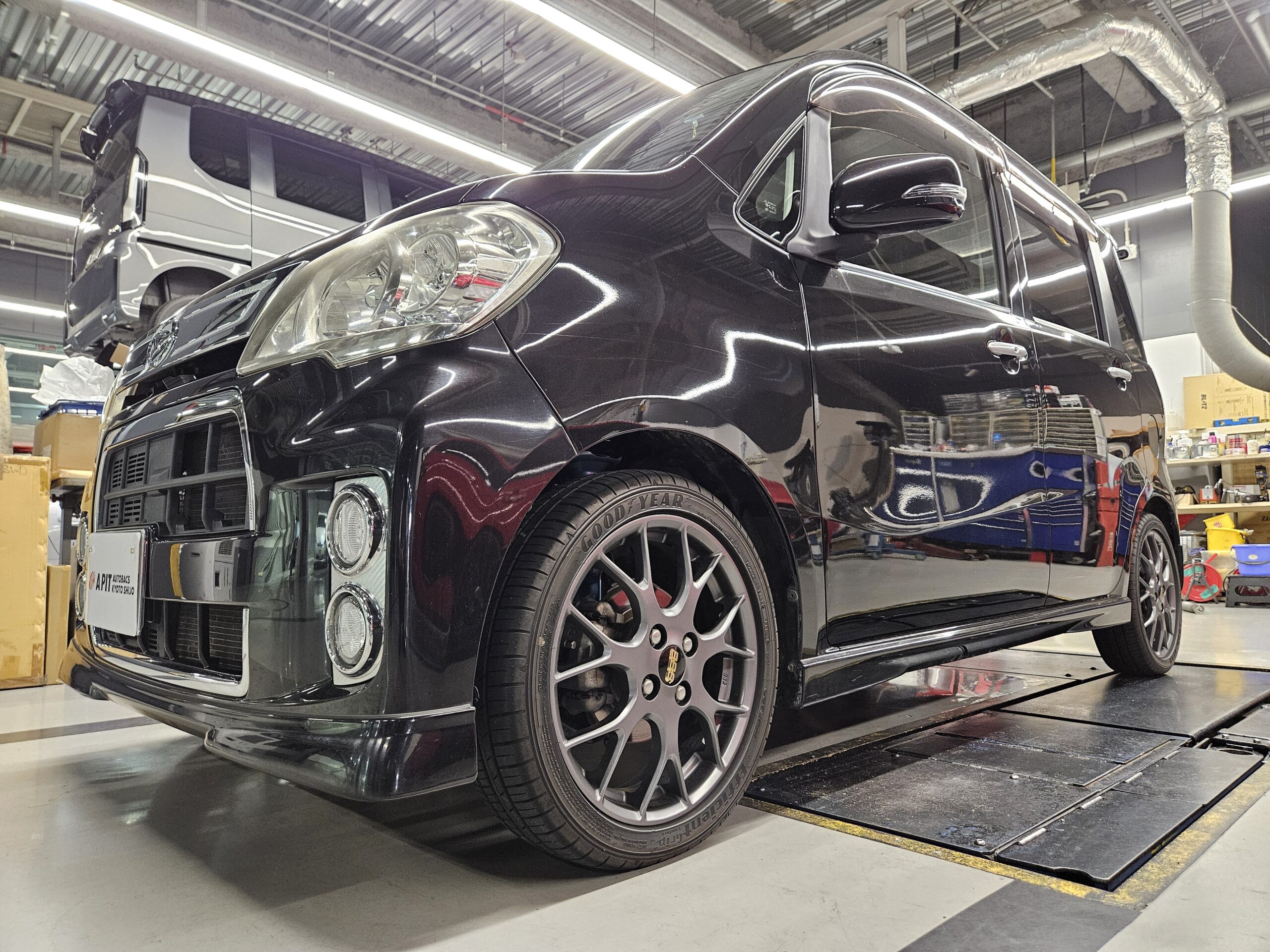 TANTO EXE × KYB NEW SR with RSR Ti HALF DOWN