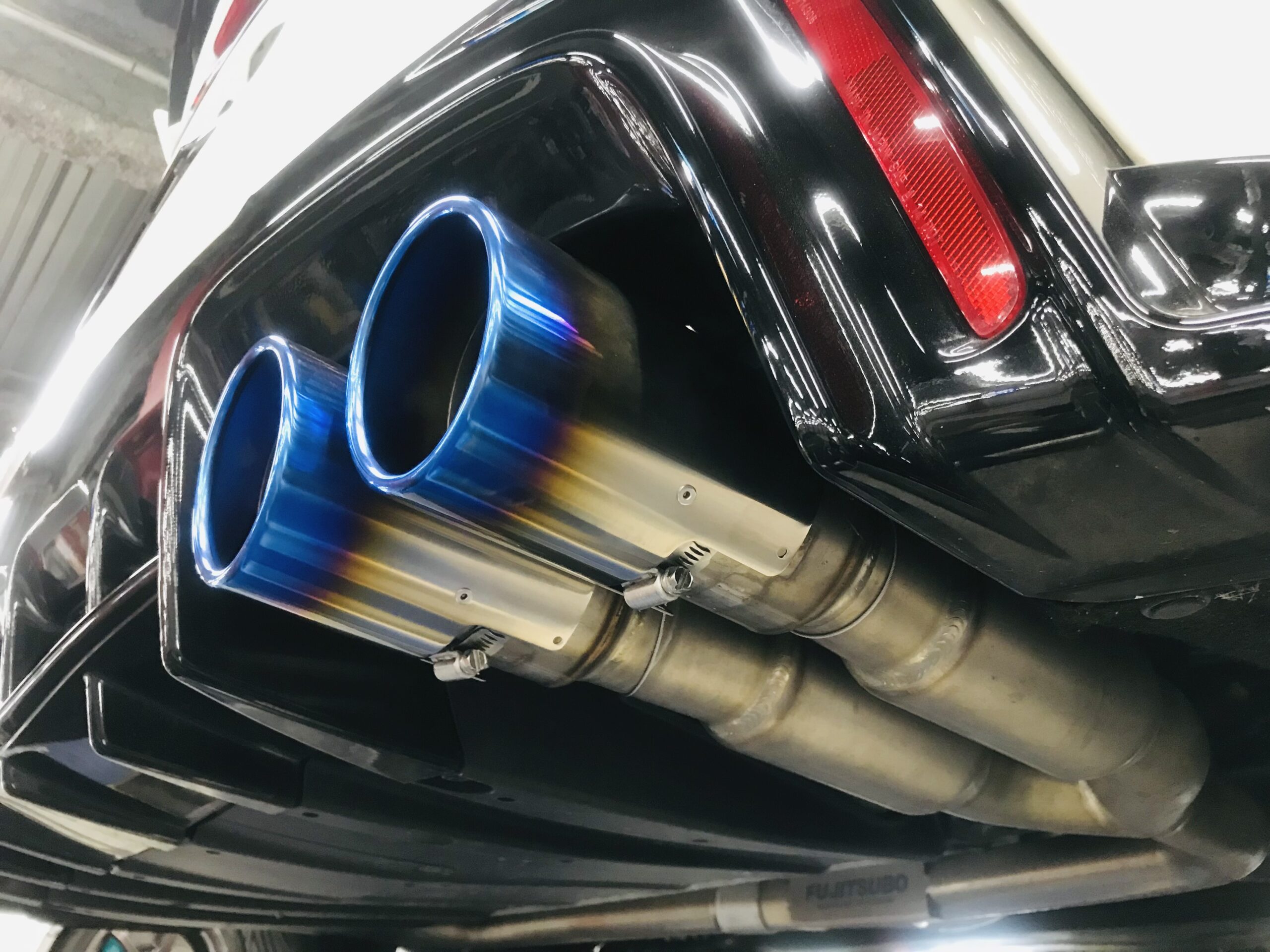 FK2シビックタイプRマフラーフィニシャー交換