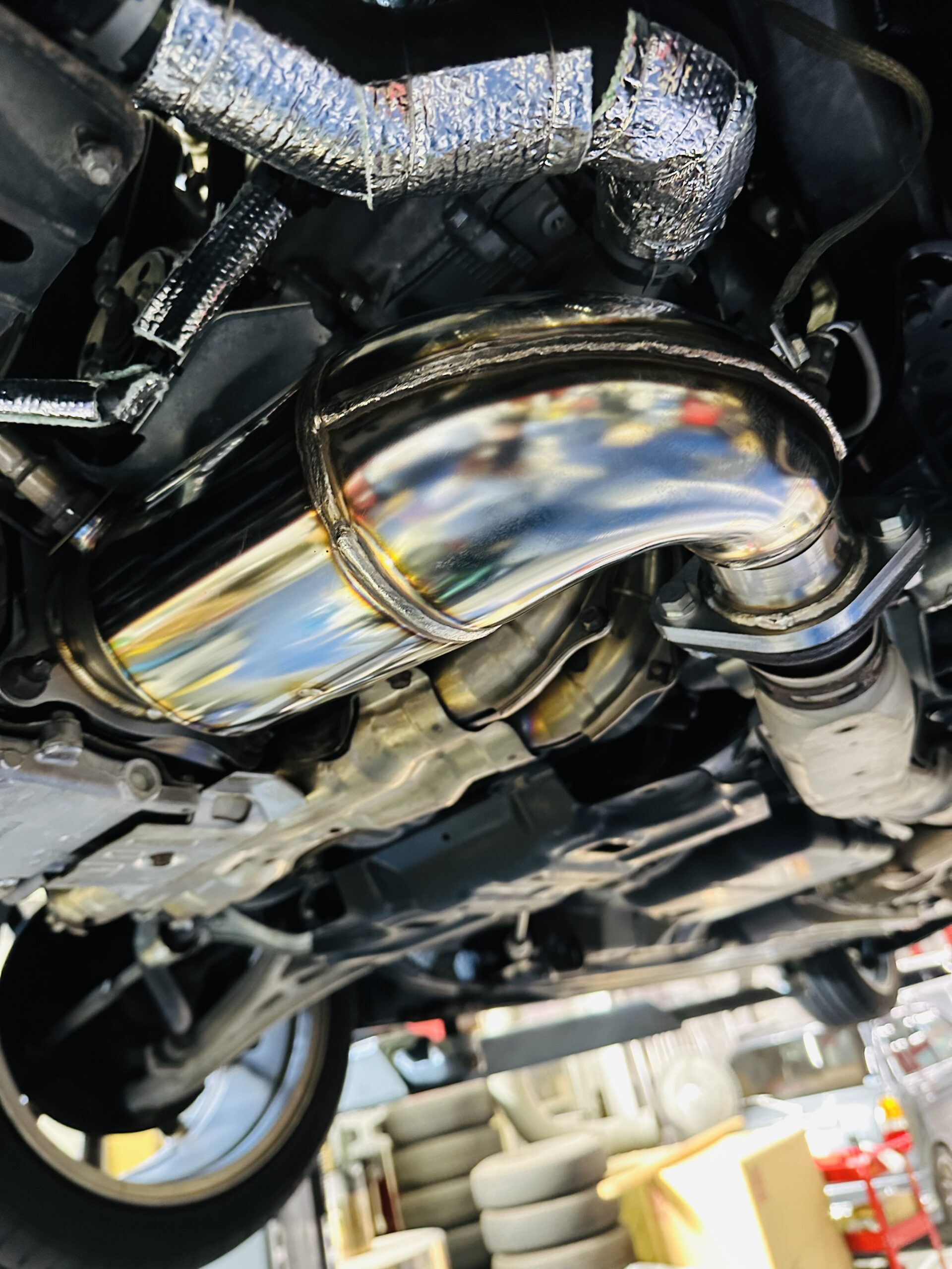 WRX S4 に エキゾースト+ECUパッケージ