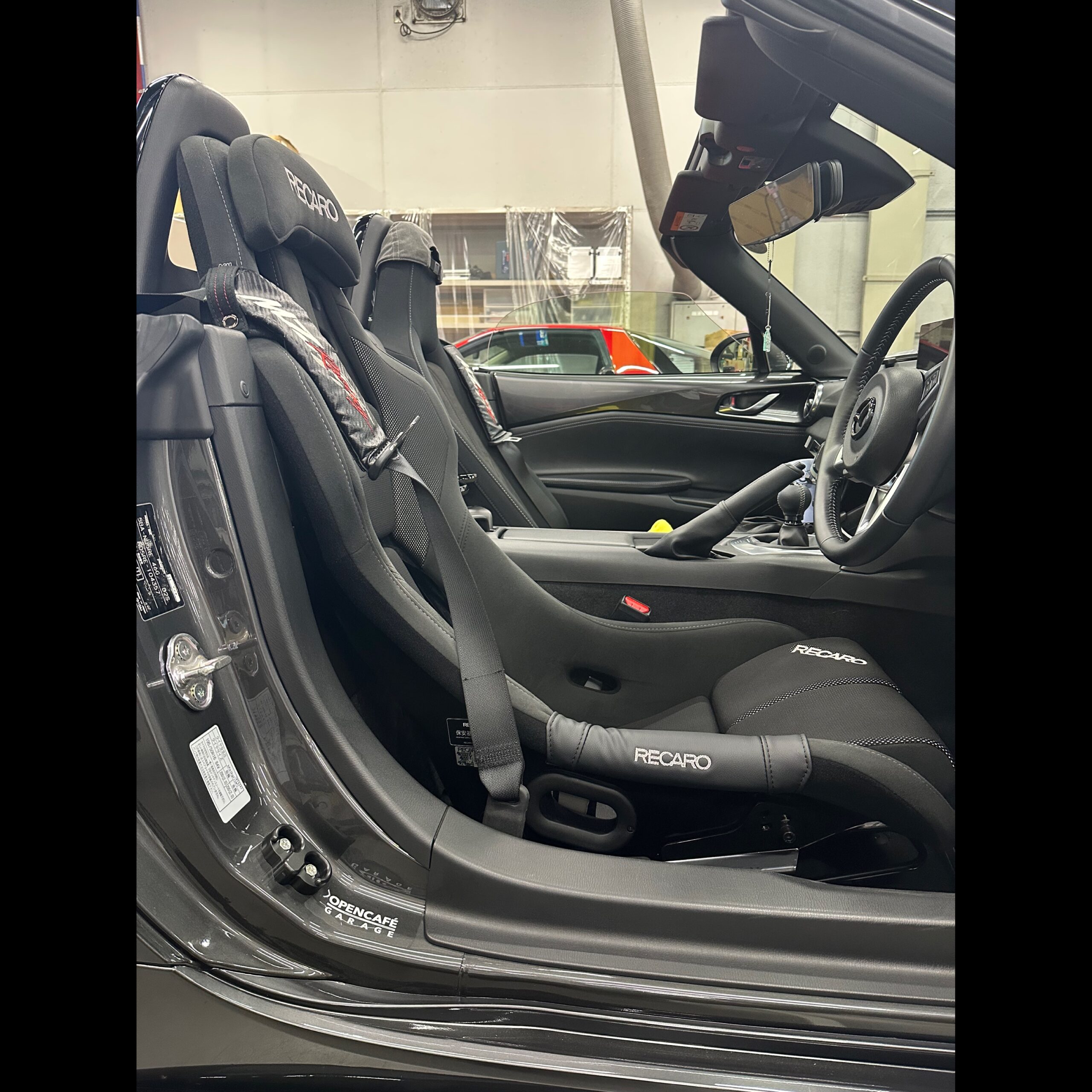 NDロードスターにRSS取り付け