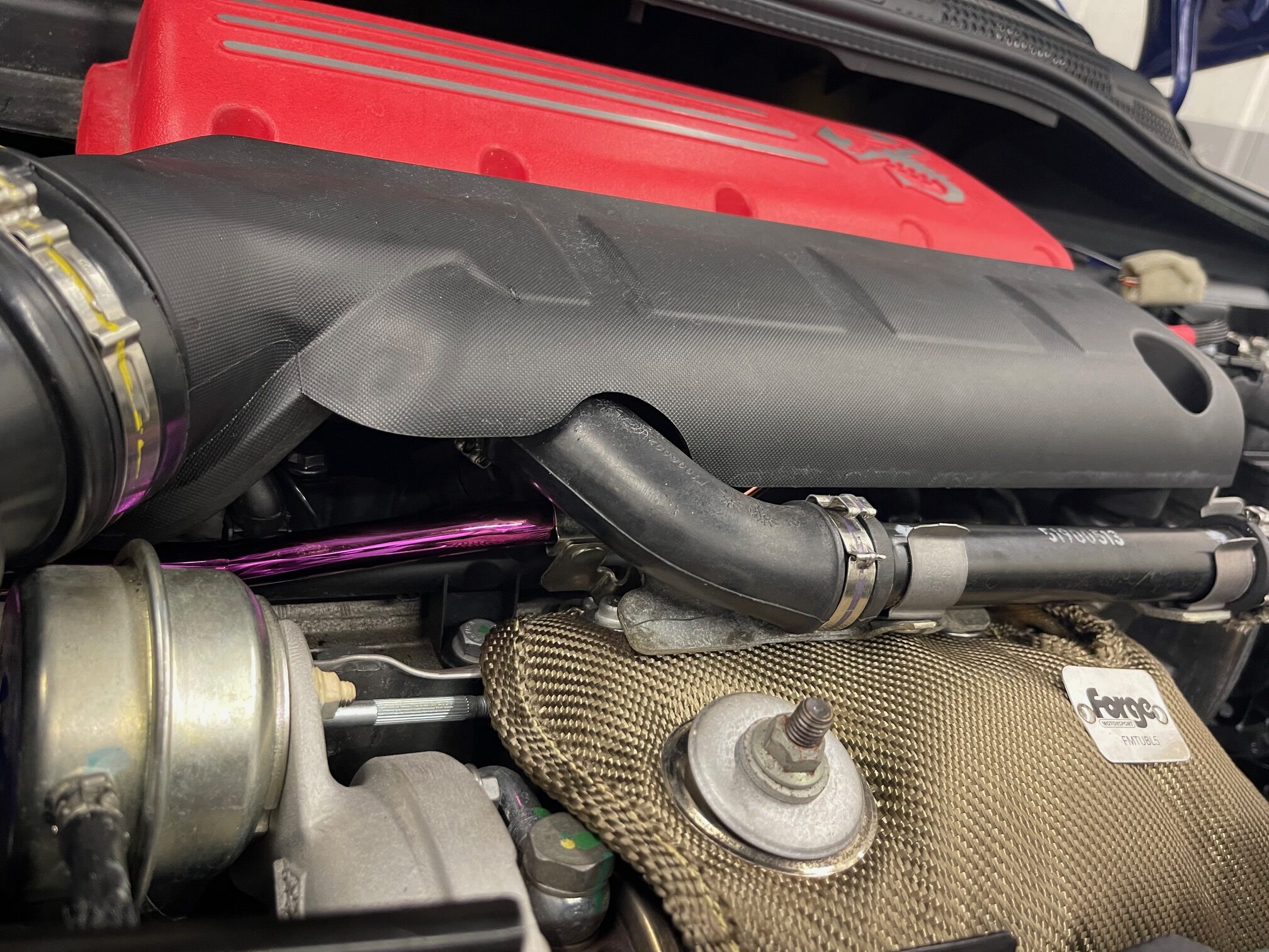 ABARTH 695 × ASSPIDE ブリーザーパイプ