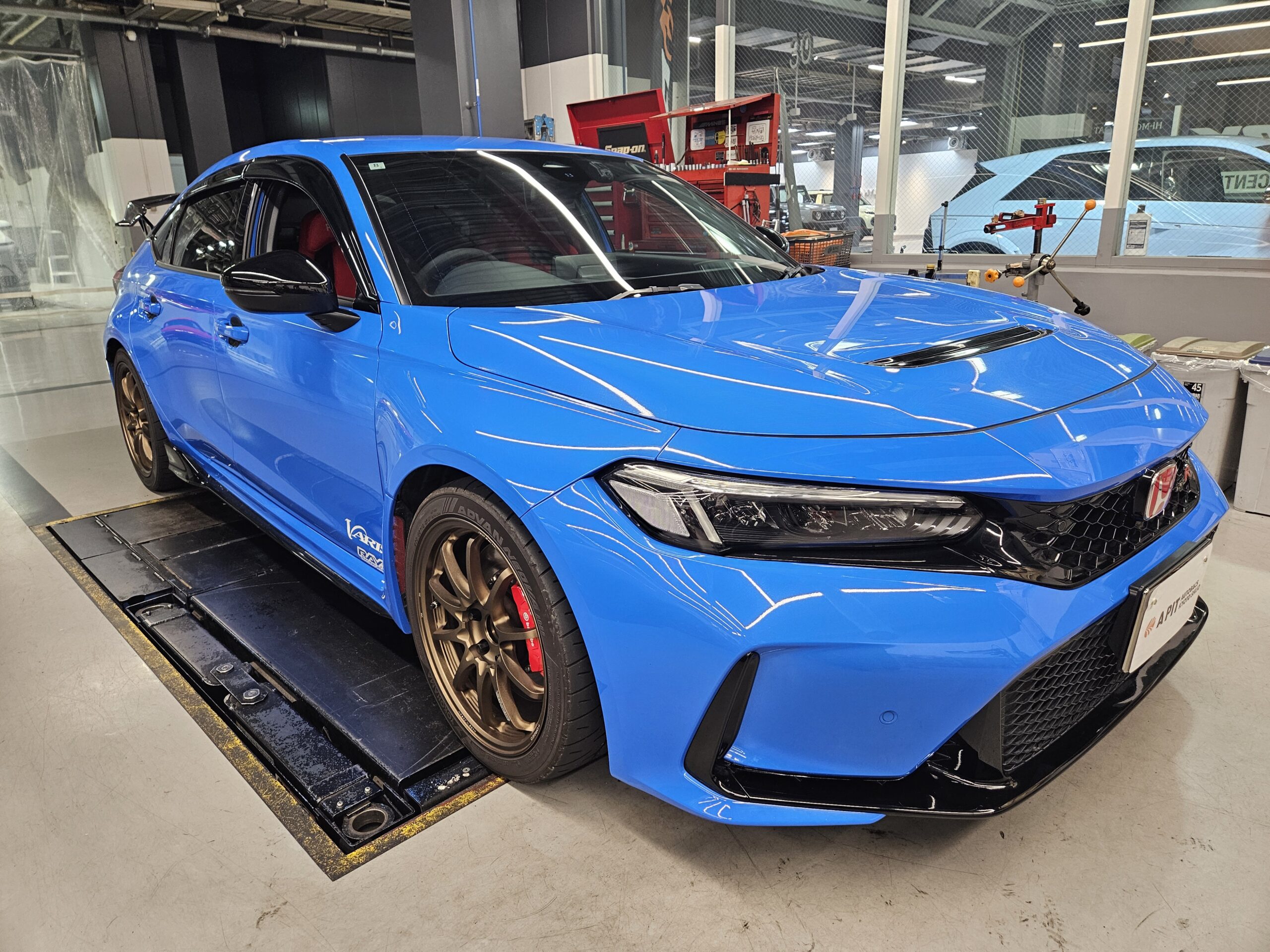 CIVIC TYPE R FL5 × RECARO RSS BK BK/RD