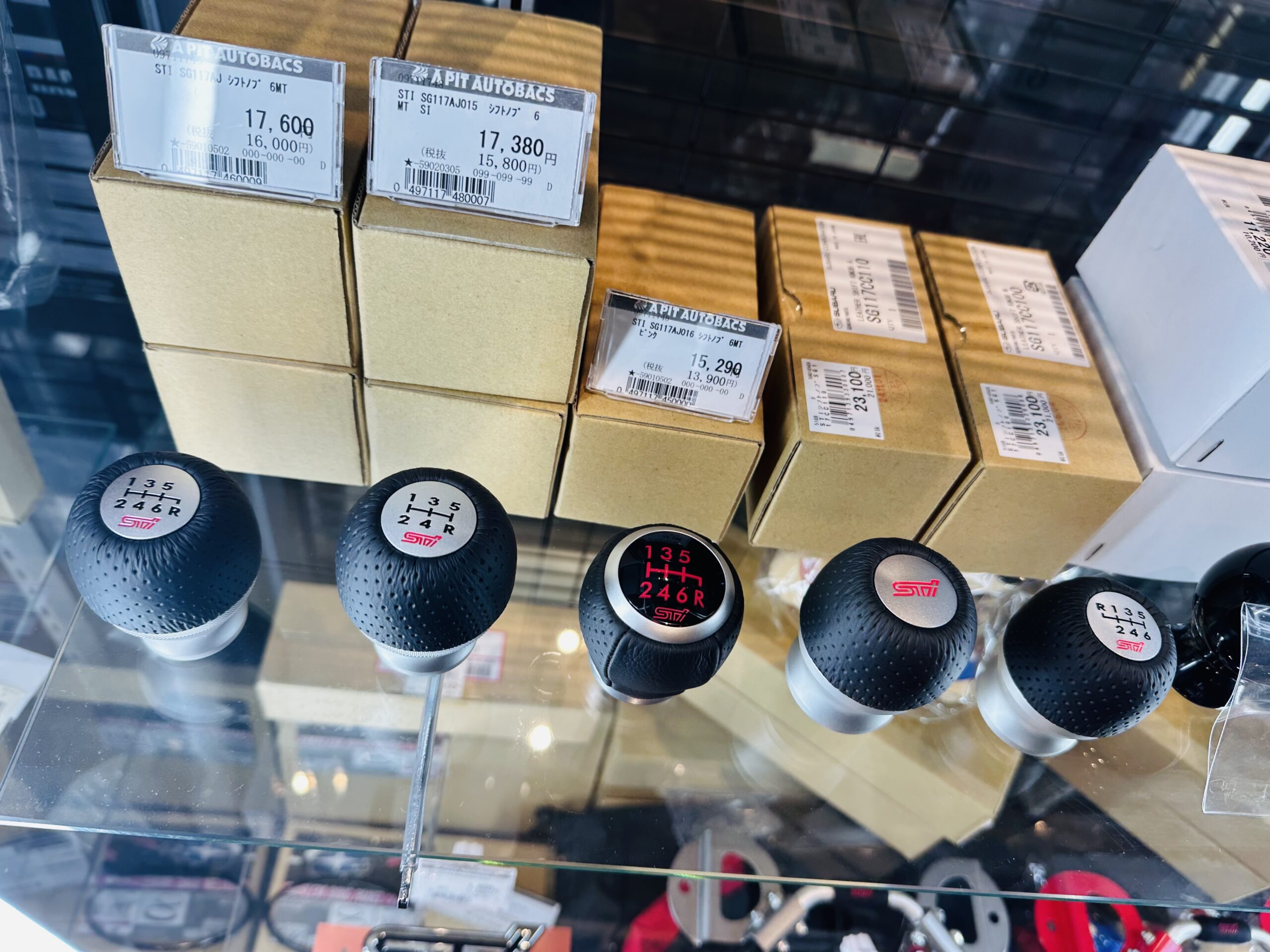 STIシフトノブ各種有り