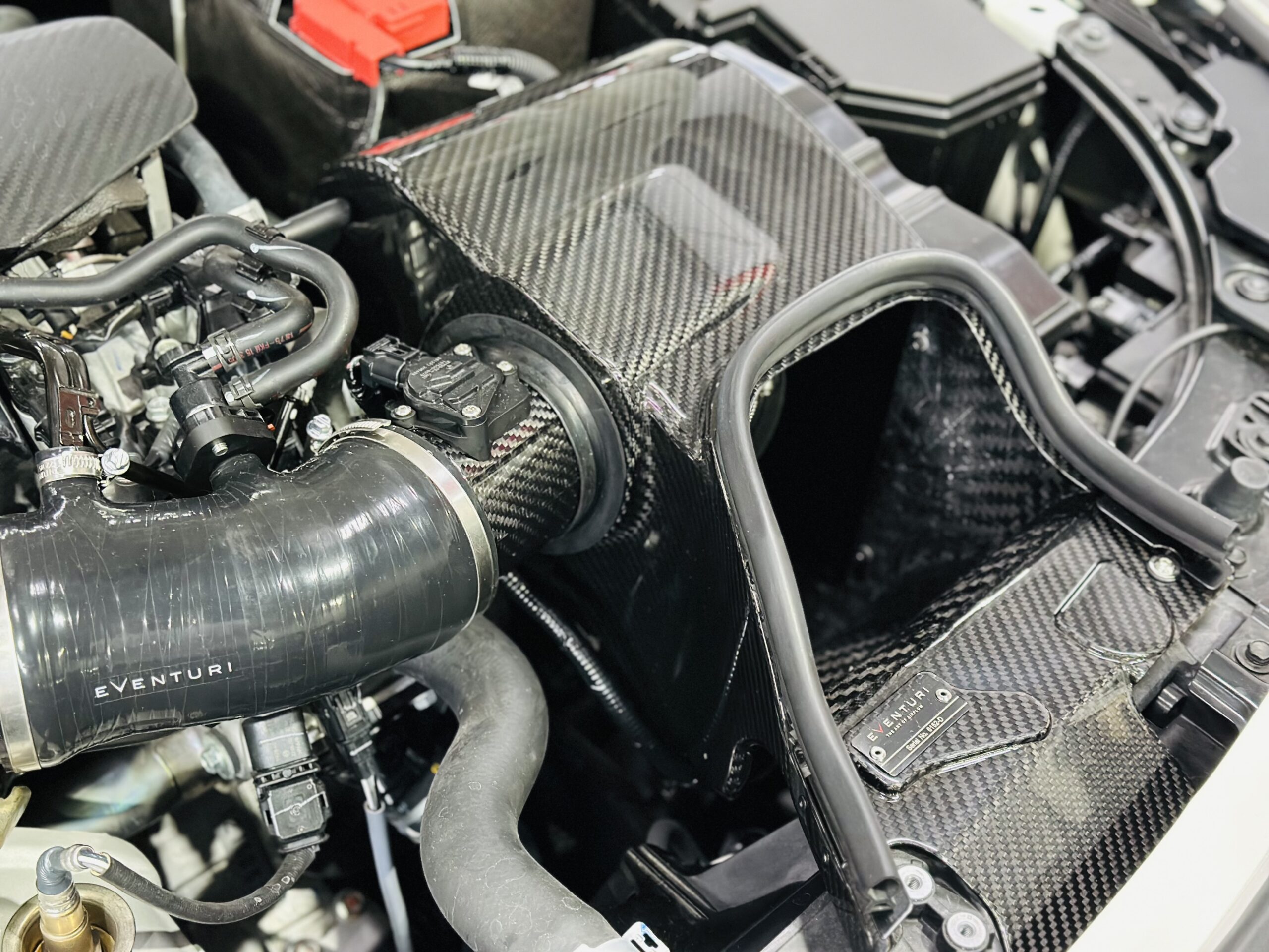 シビックタイプR FL5にインテークシステム取り付け