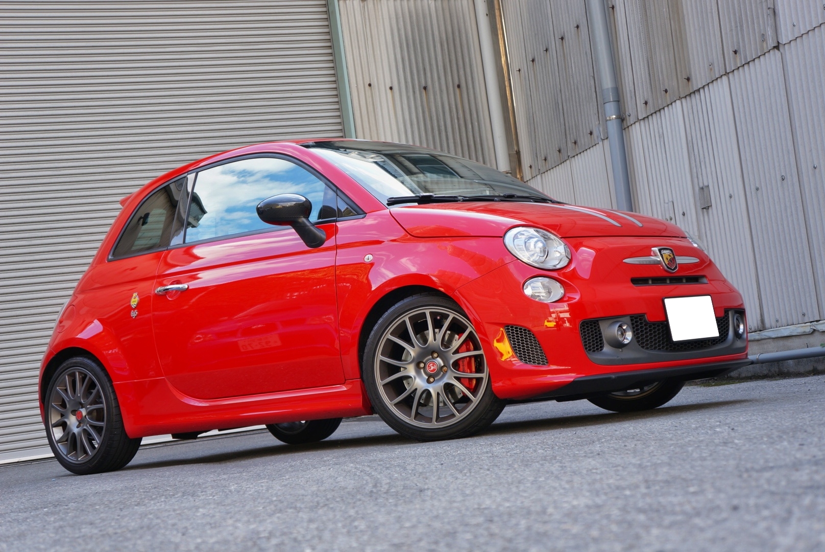 ABARTH 695 TRIBUTO FERRARI×パフォーマンスサスペンションKIT +プラス
