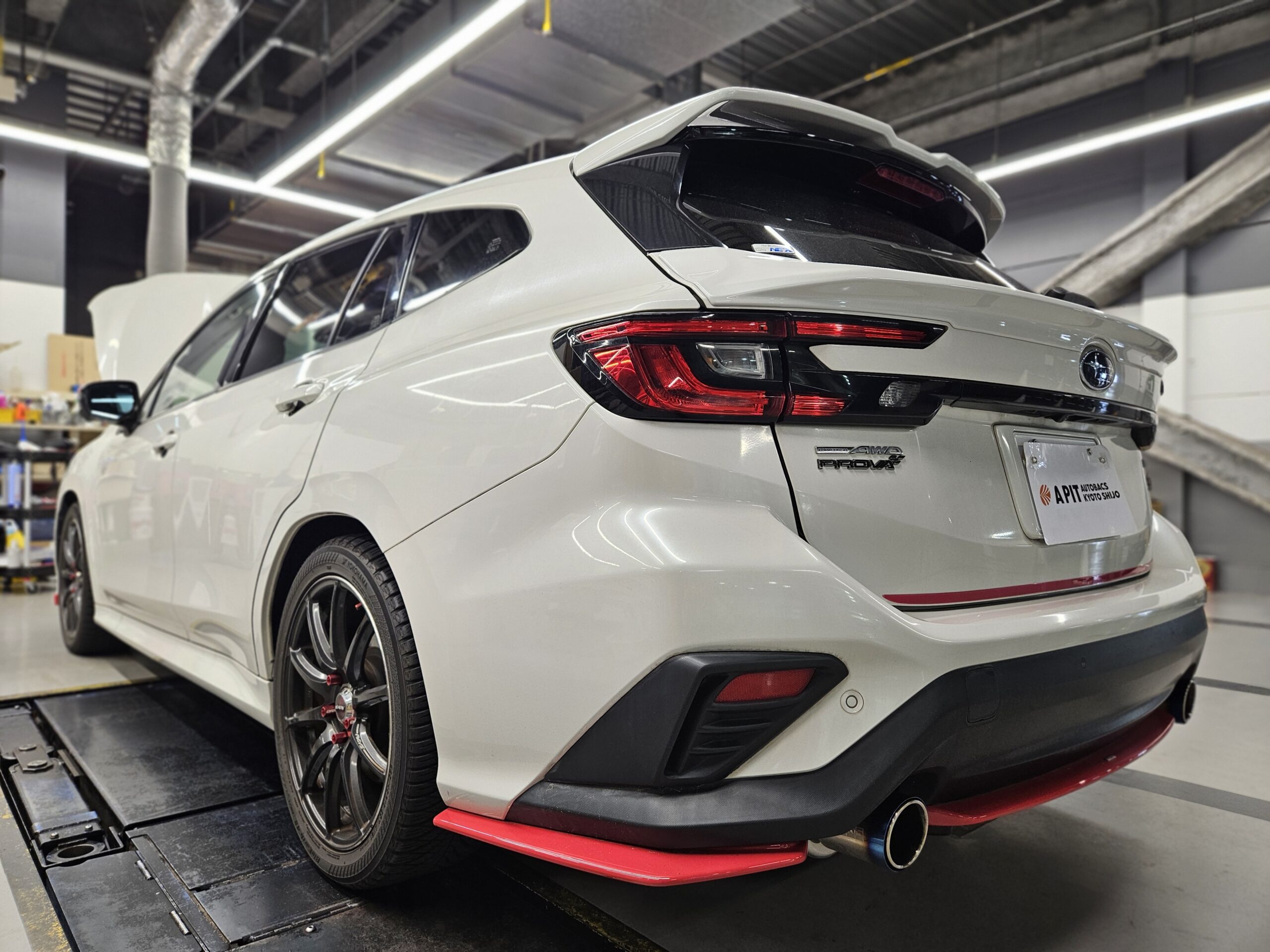 LEVORG × PROVA TURBO CHARGE PIPE and COLD FLOW INTAKE AIR BOX