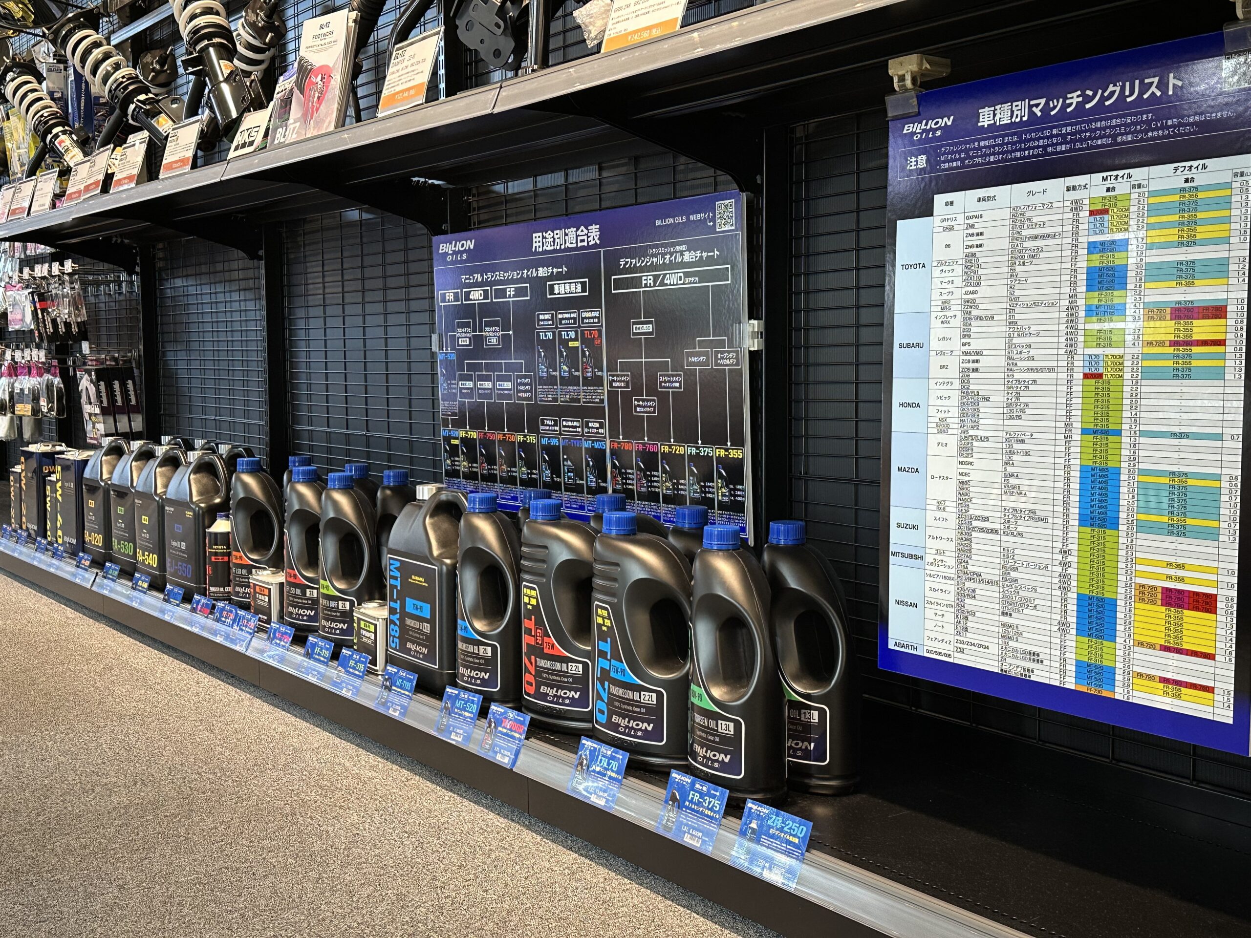 BILON&TMスクエア油脂類 在庫してます！