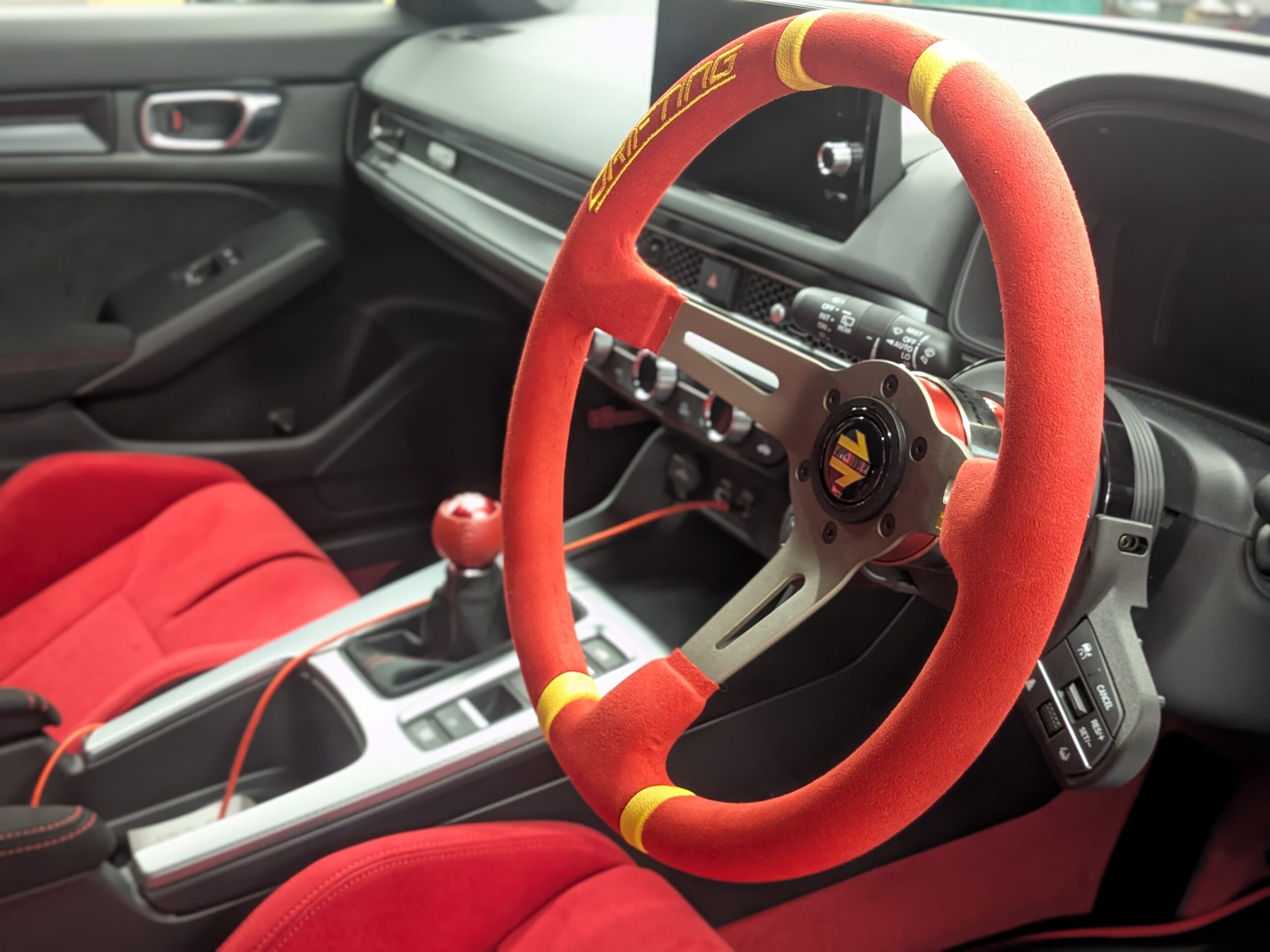 ＦＬ５　シビックタイプＲ×ステアリング交換✨