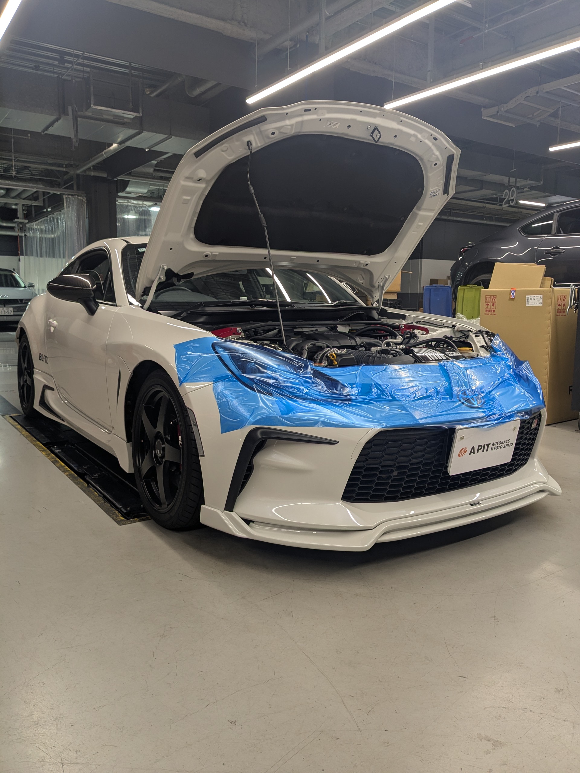 ZN8/86×HKSコールドエアーインテークボックス