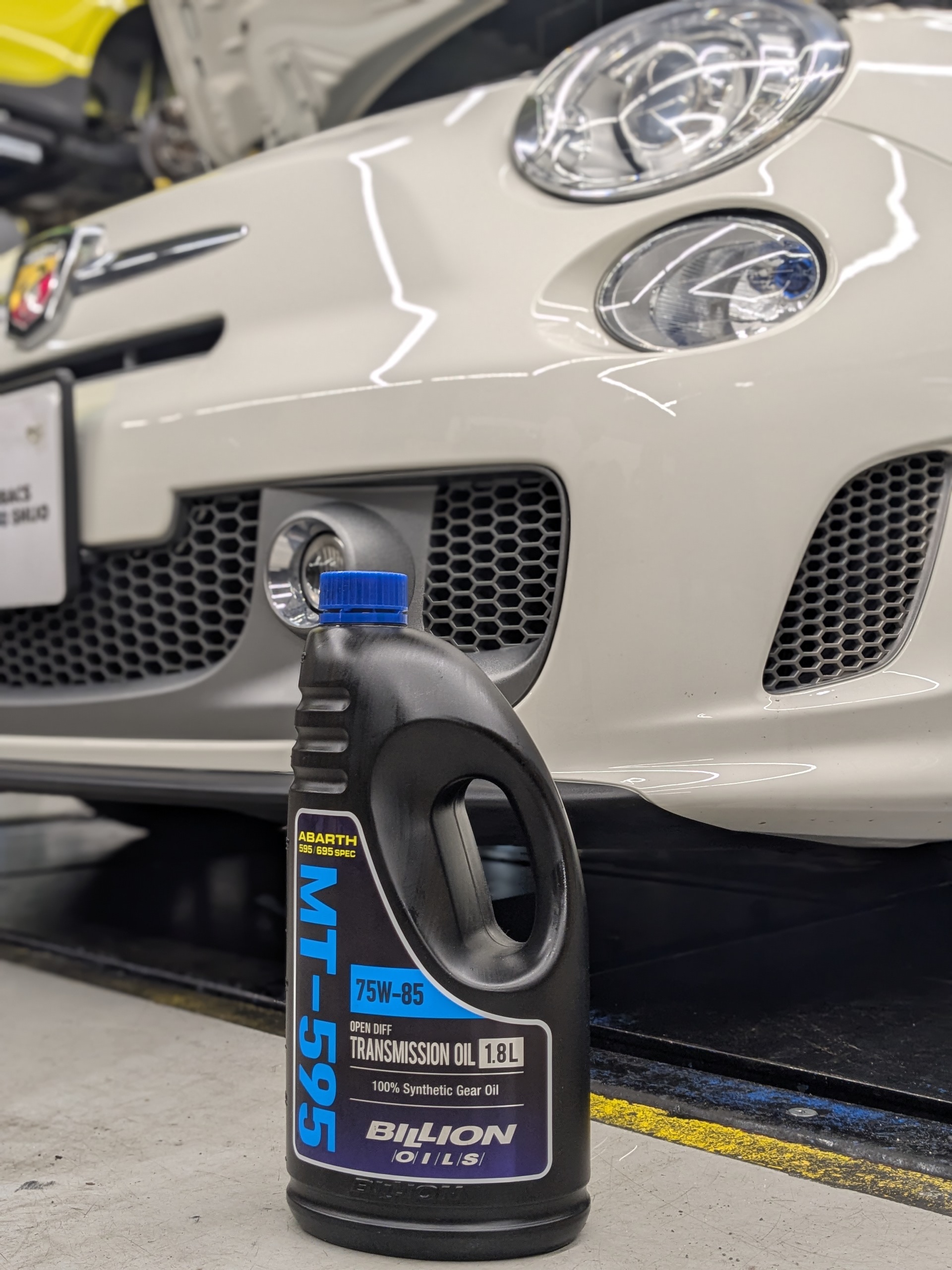 アバルト595×ミッションオイル×強化ブローオフバルブ