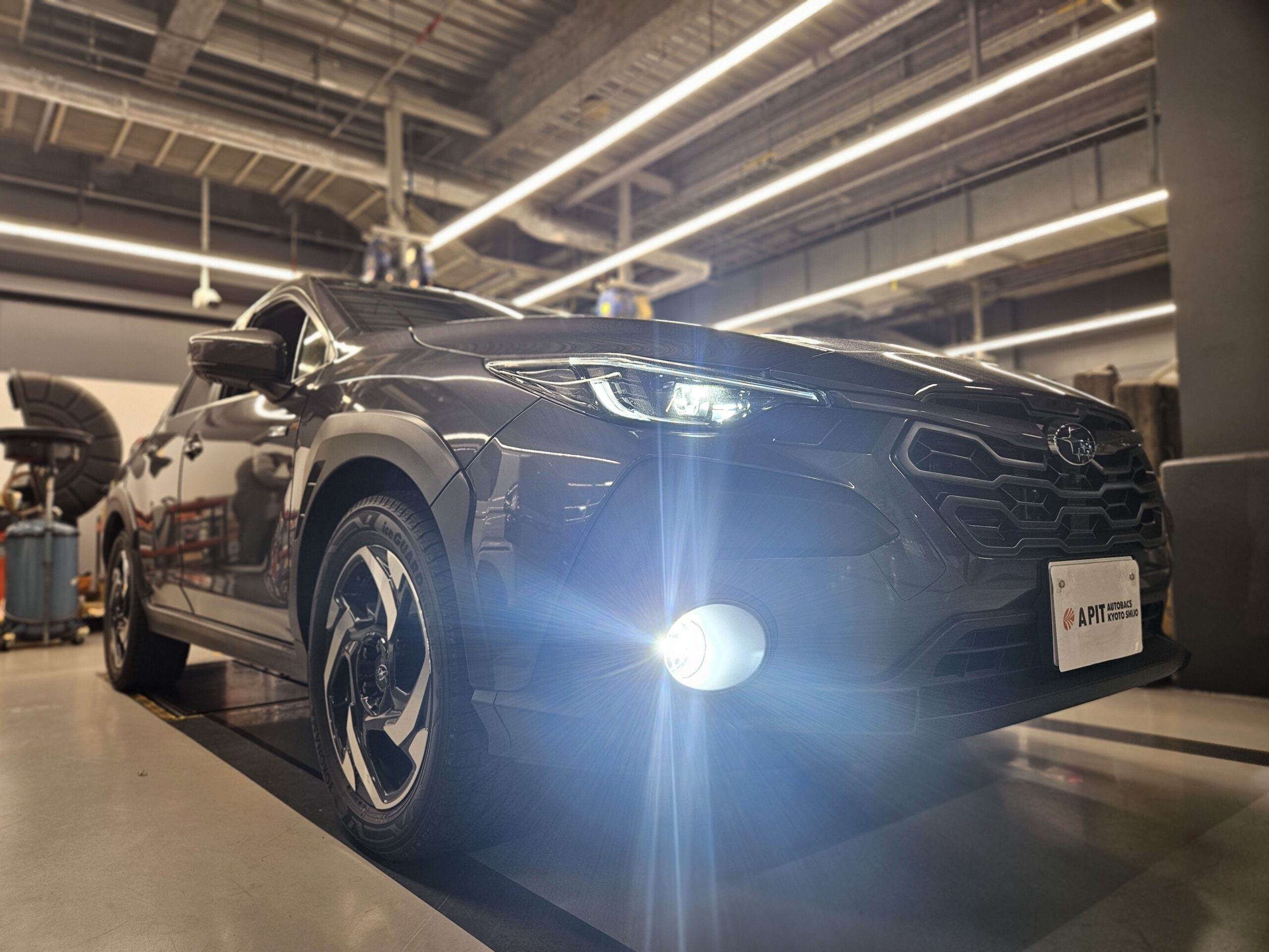 LAYBACK × RECARO SR-S BK100H BK/BK ＆ IPF EFFECTOR2 LED FOG