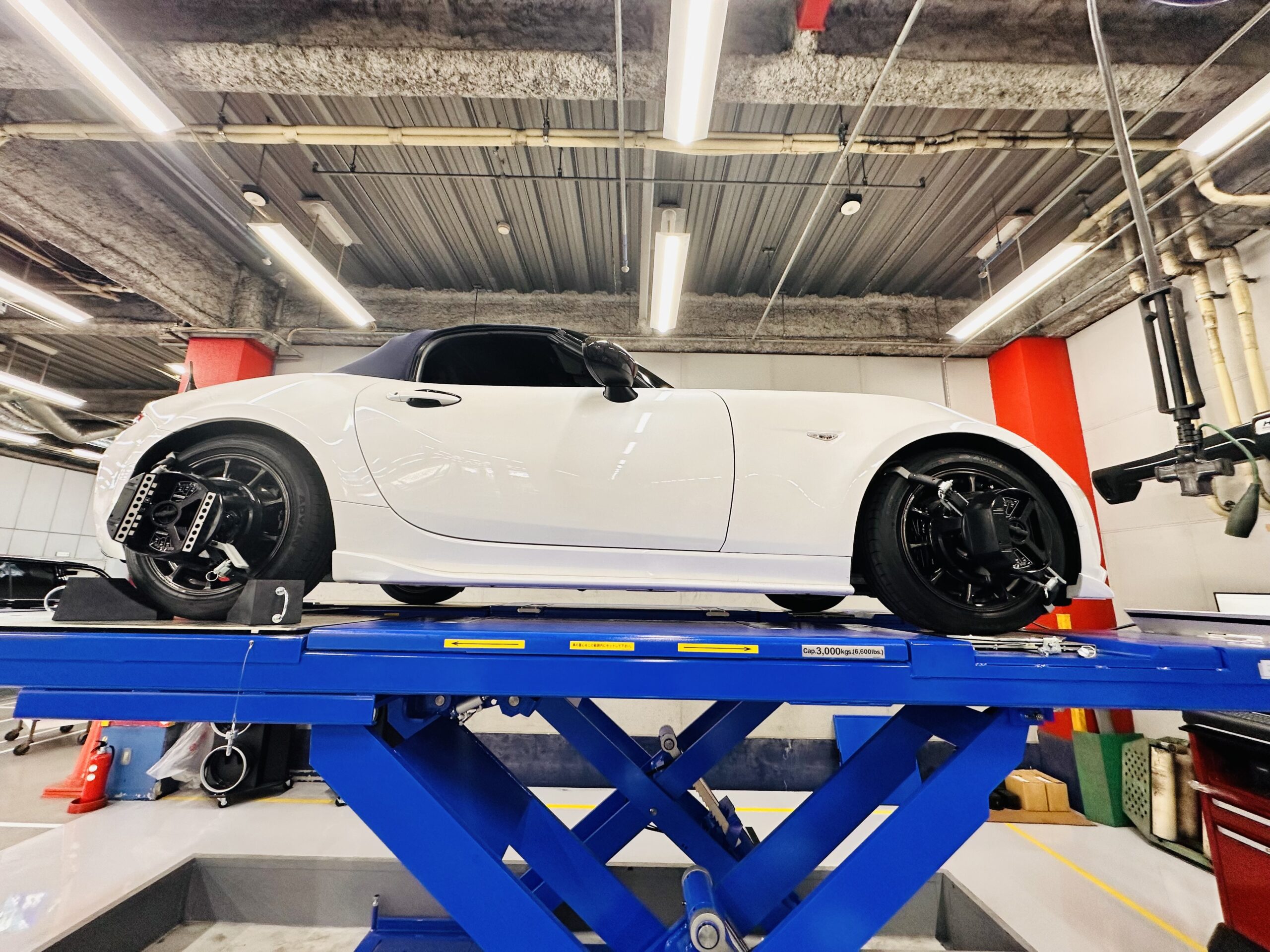 最新アライメントテスター導入