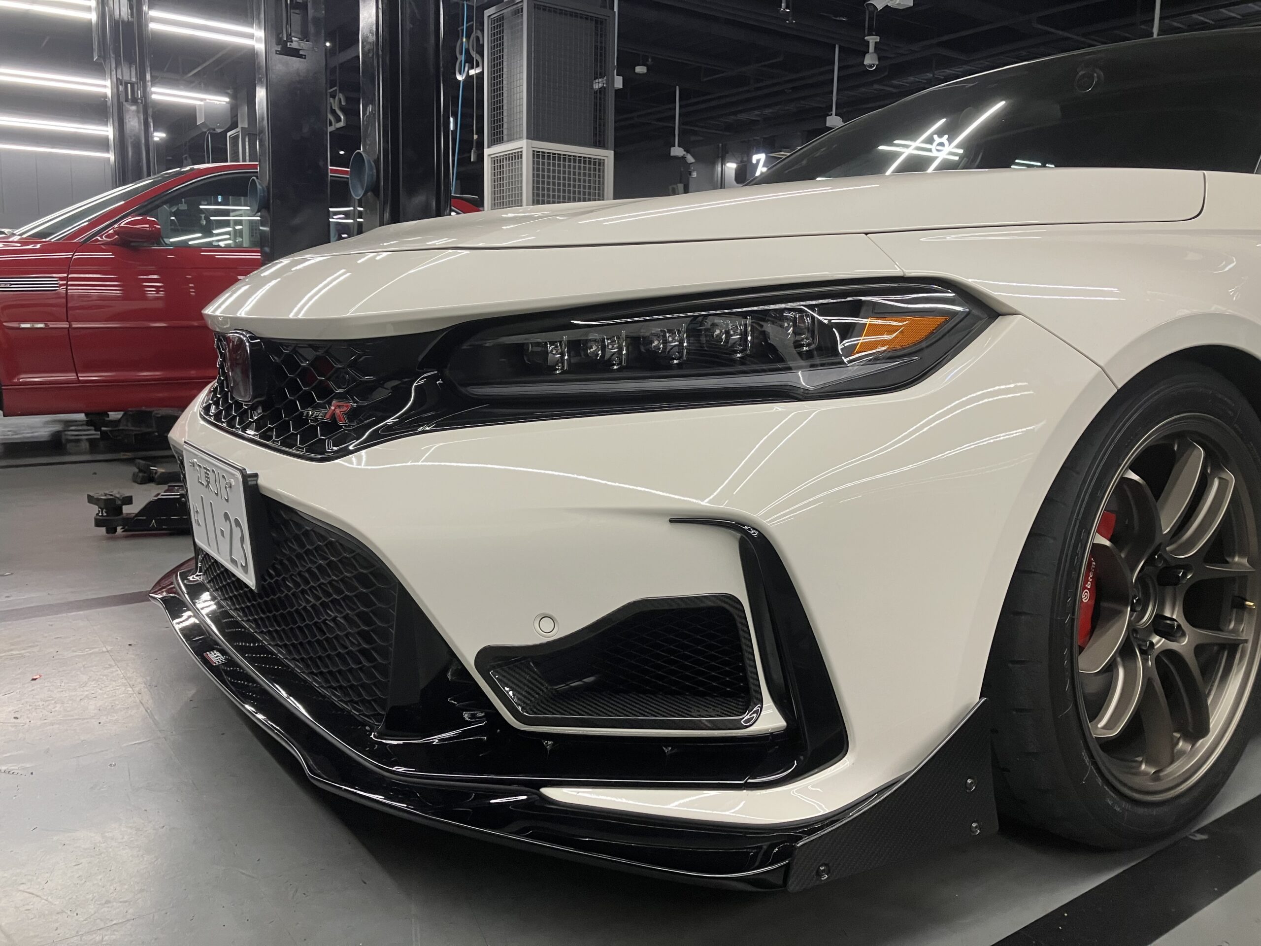 CIVIC タイプR FL5　　デモカー開発日記　　　（ヘッドライト編）