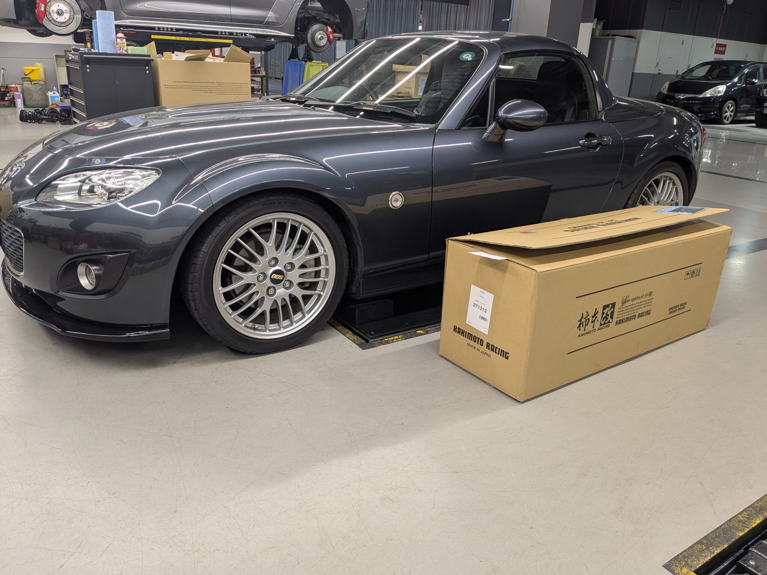 NCロードスター×柿本マフラー