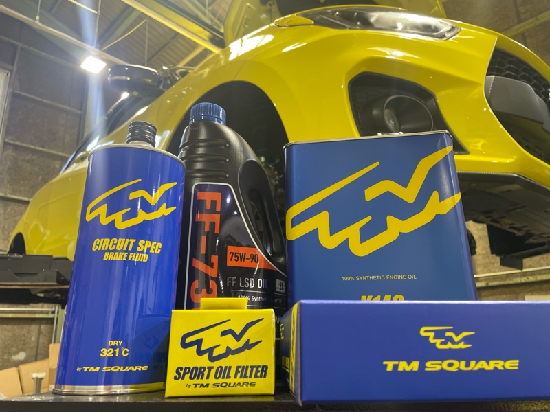 スイフトスポーツ オイルメンテナンス