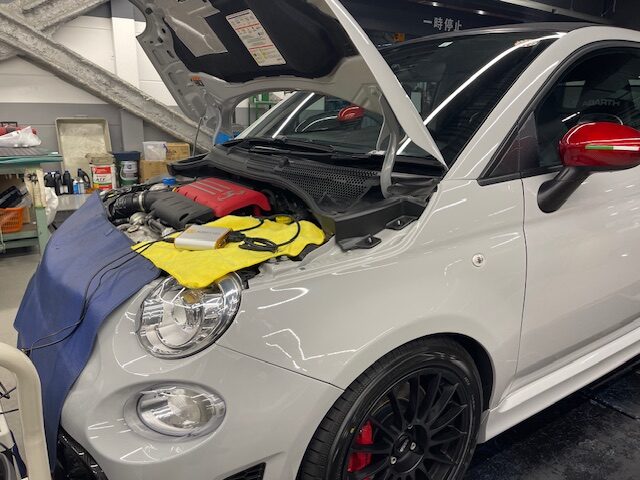アバルト595×La BuonoパフォーマンスアップECUプログラム