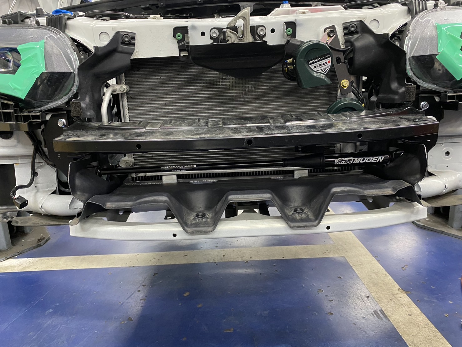 S660にボディダンパー取り付け