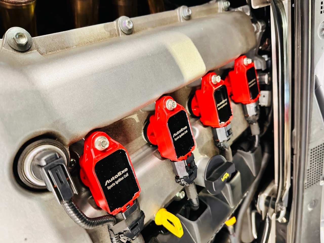 NDERCロードスターにイグニッションコイル取り付け