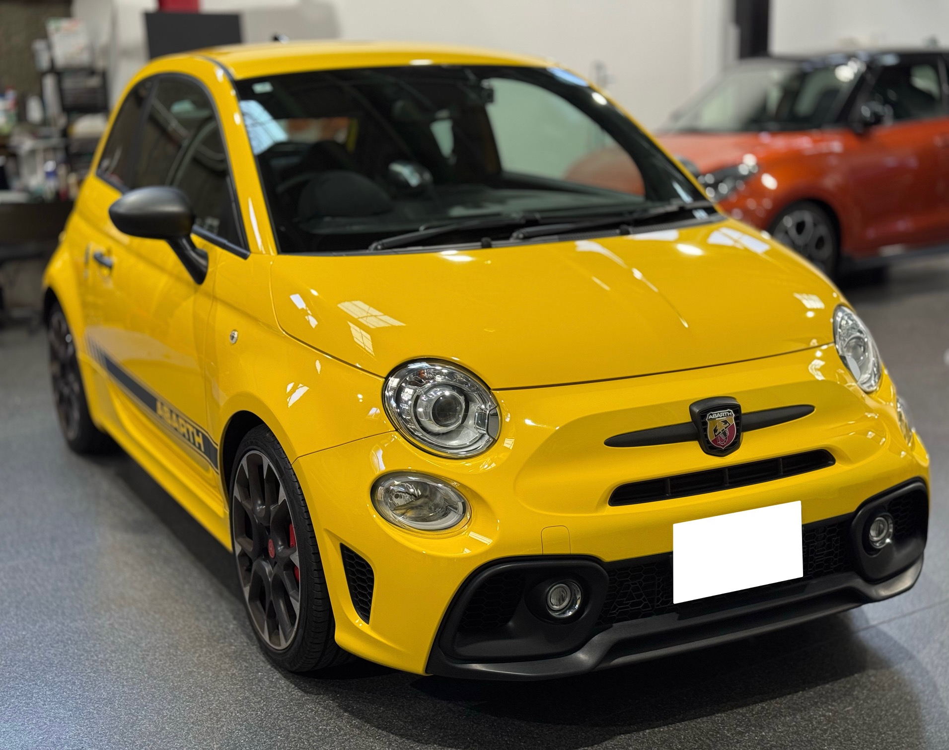 ABARTH595 La Buono ベースフレーム“typeS”取付け　