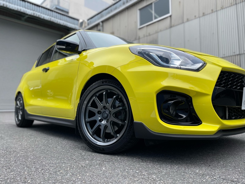 ZC33Sスイフトスポーツ TM-SQUARE TM-10Fアルミホイール