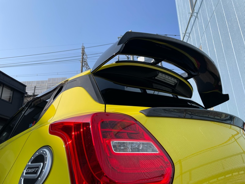 ZC33Sスイフトスポーツ R’sリアウイング