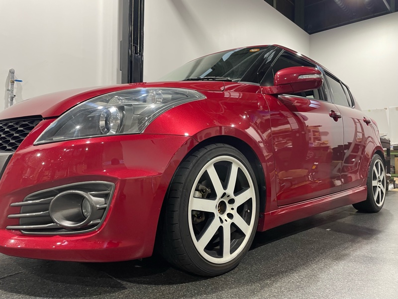 ZC32Sスイフトスポーツ TEIN MONO RACING