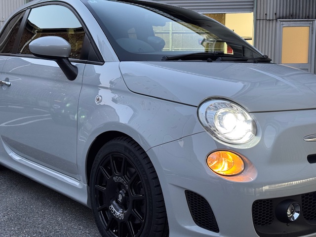 アバルト500 サスペンションキット・タイヤアルミ＆LEDヘッドライト