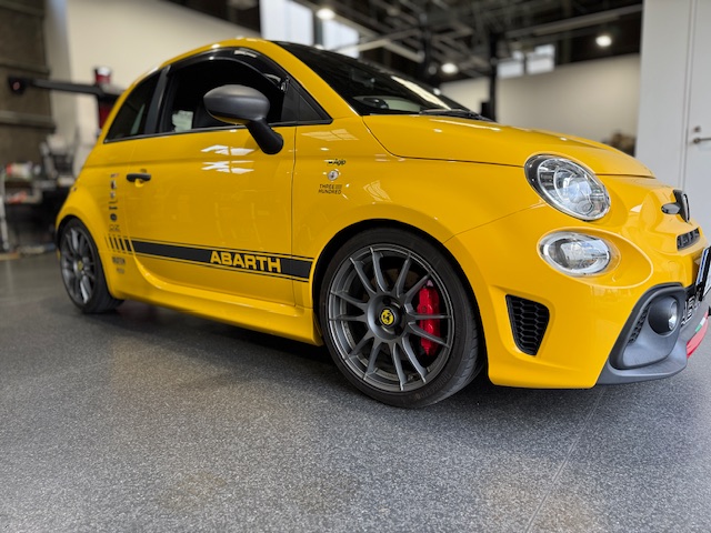 ABARTH595 BLITZ車高調・CORSOTipoリヤスプリング・