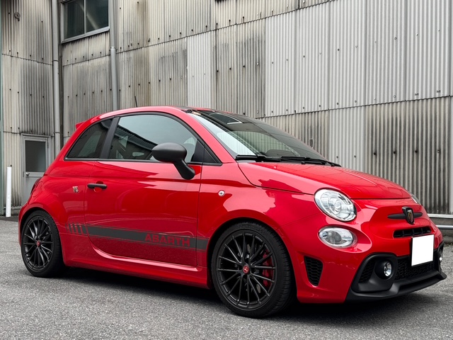 ABARTH595で足廻りカスタマイズ