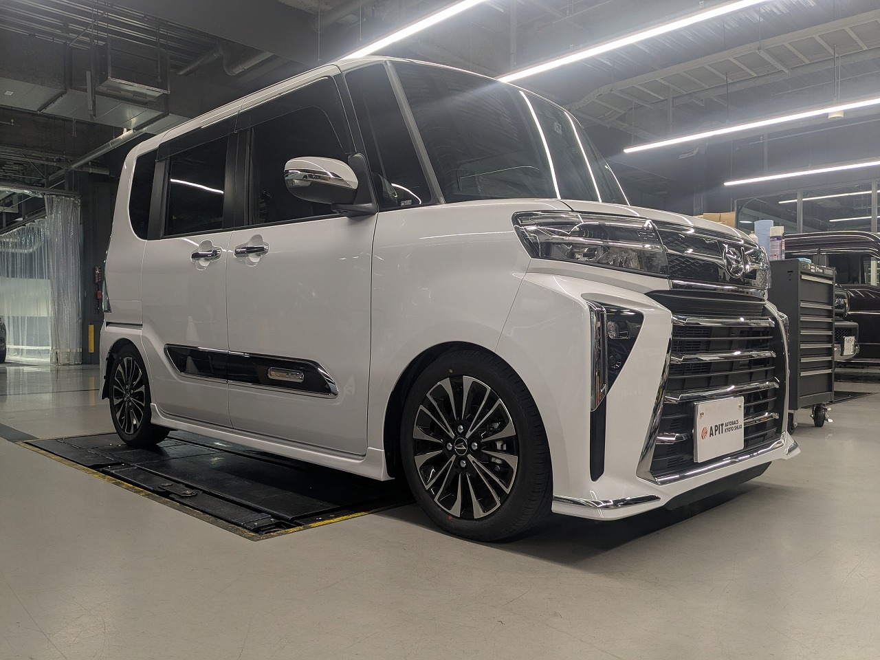 タントカスタム×TEIN車高調