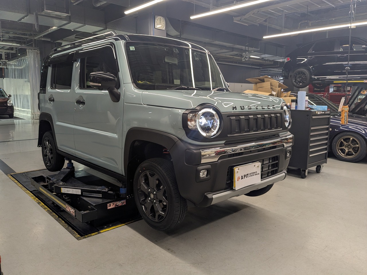 ハスラー×柿本マフラー